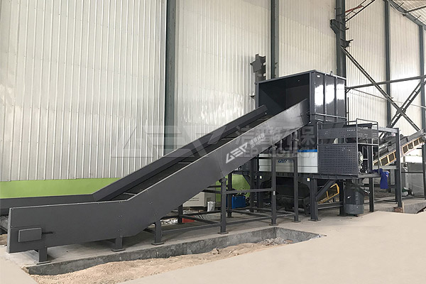 Intelligent Bulky waste disposal production line in Northwest China has been smoothly collected through tests.