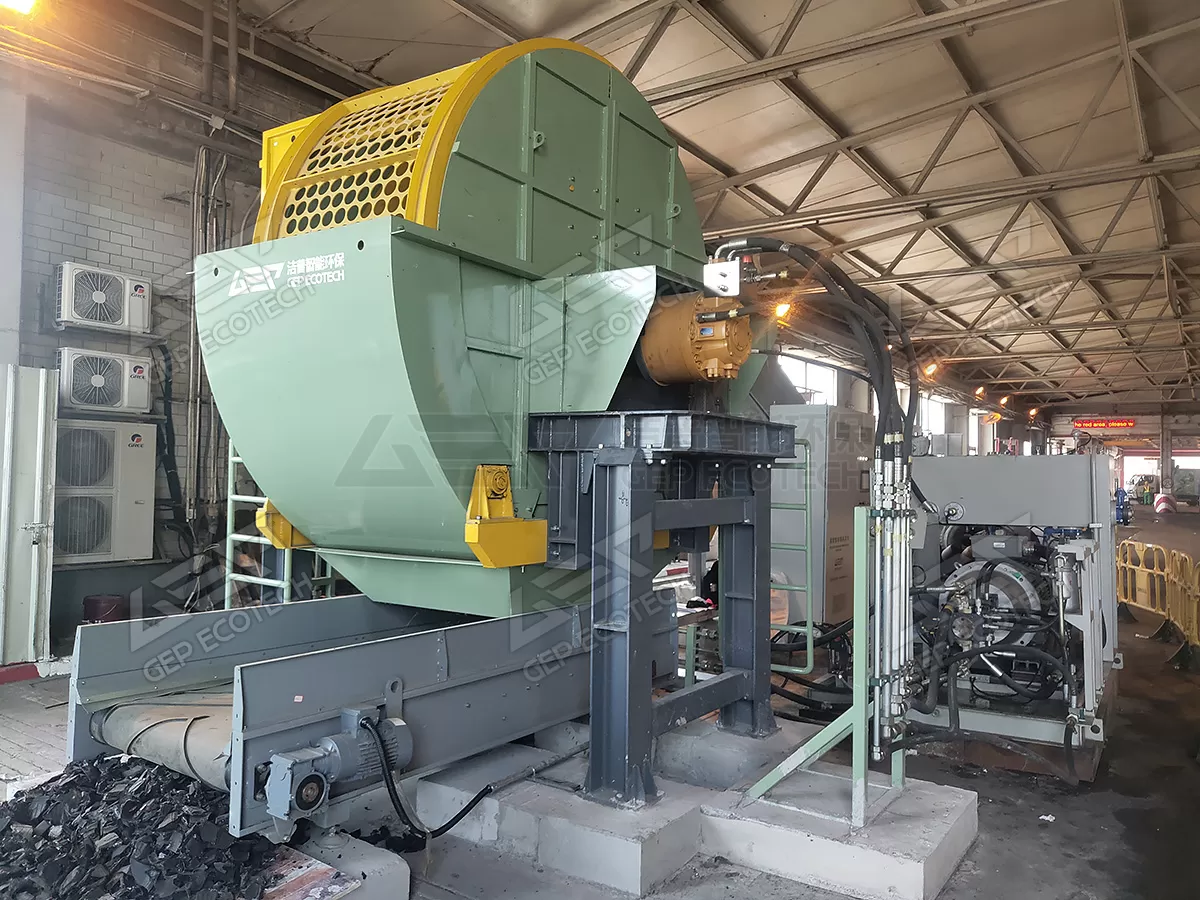 tire recovery machine tire recovery machine