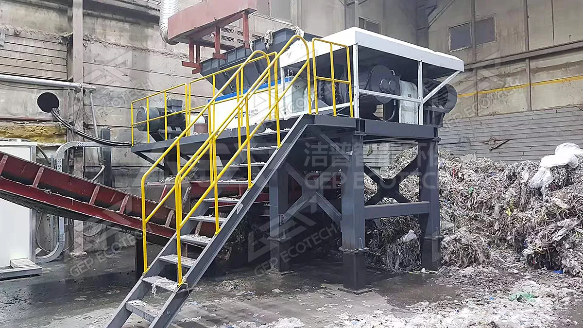 industrial waste shredder industrial waste shredder