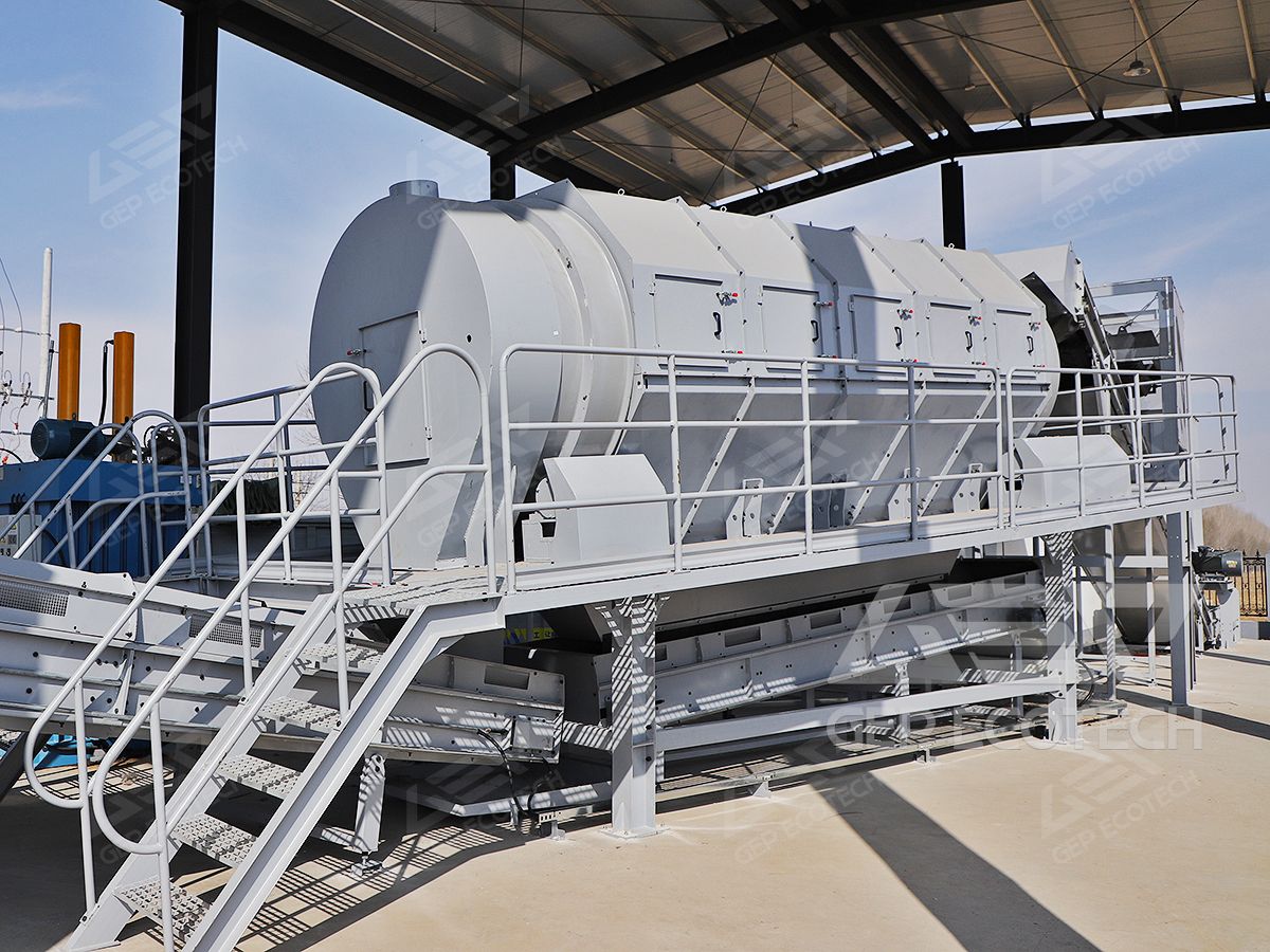 Mechanical screening machine
