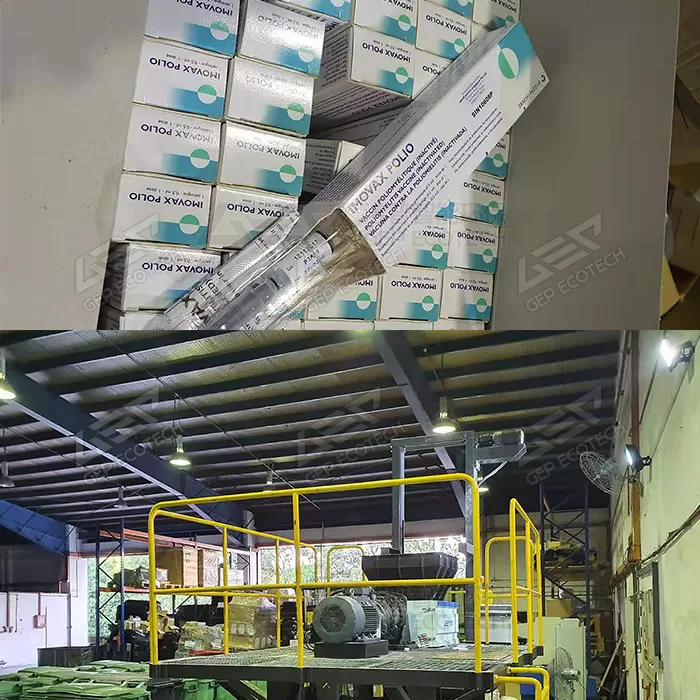 medical waste shredder medical waste shredder