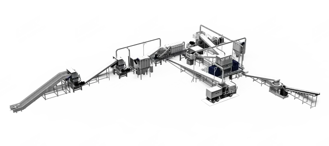 Two Double-Shaft + One Single Shaft