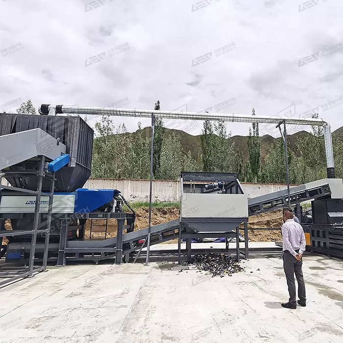 double-shaft shredder double-shaft shredder