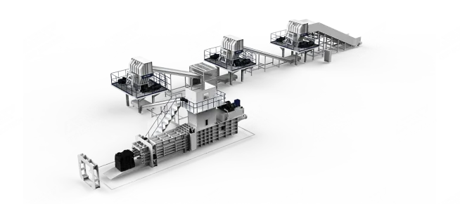 Three-Stage Double-Shaft