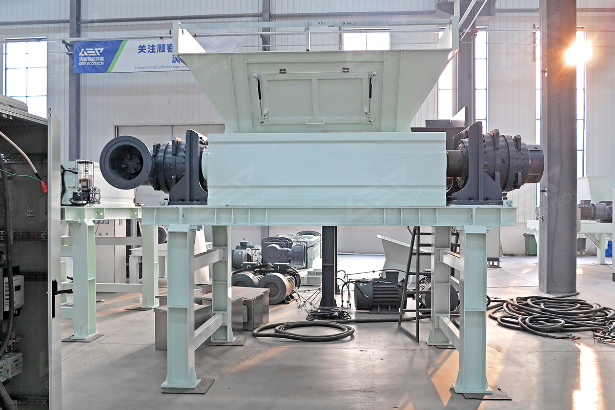 GD series double-shaft shredder GD series double-shaft shredder
