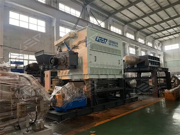 GSS series European version single shaft fine shredder GSS series European version single shaft fine shredder