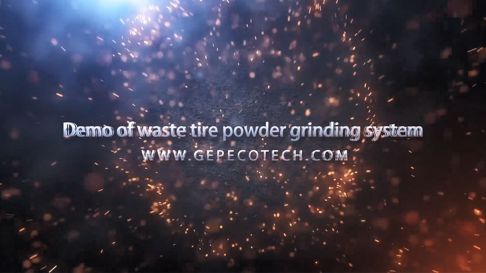 Waste Tire Recycling System