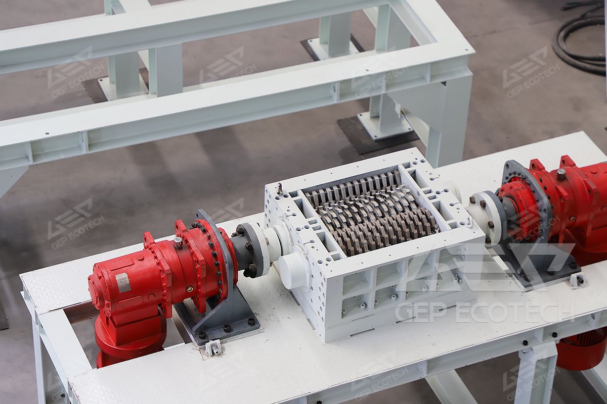 double-shaft crusher double-shaft crusher