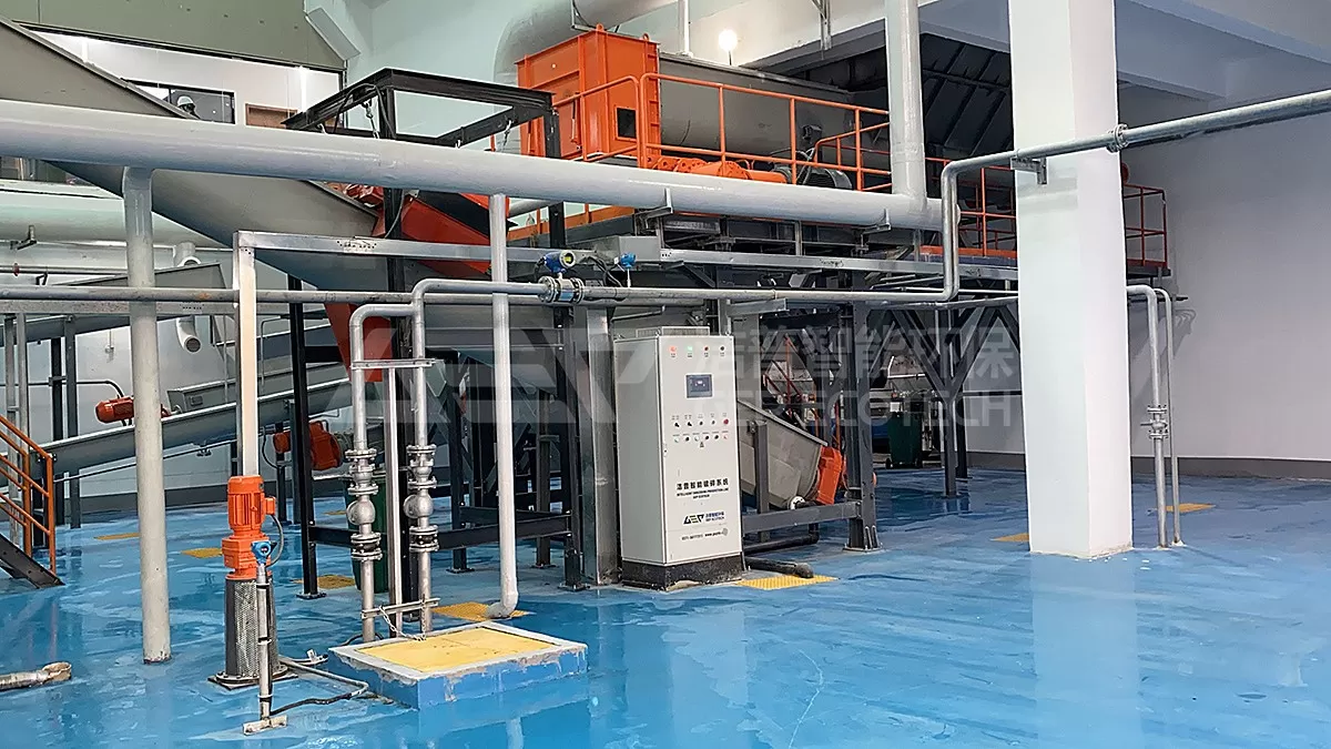 domestic waste treatment line domestic waste treatment line