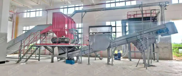 MSW Sorting Center Project in Hubei, China
