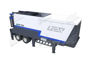 Mobile Industrial Dual-Shaft Shredder for Sale