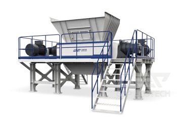 Double-Shaft Bulky Waste Shredder