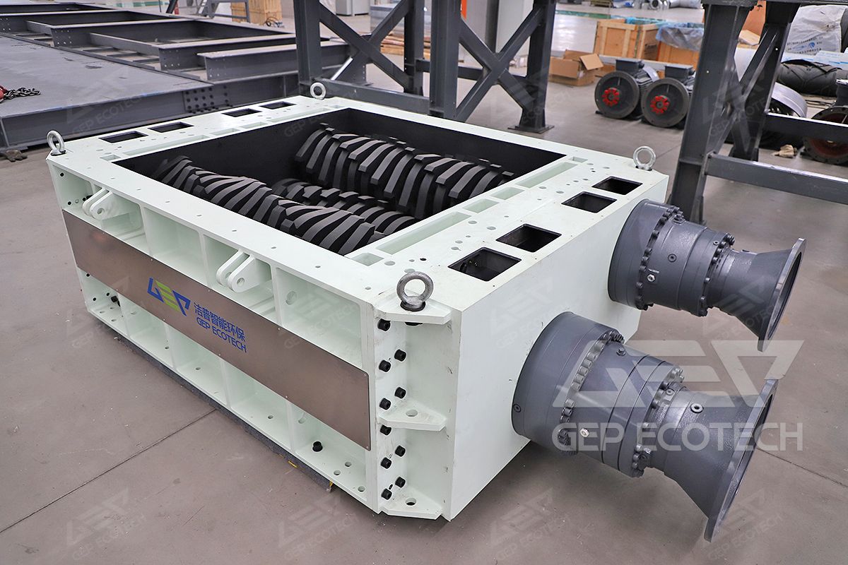 four shaft shredder four shaft shredder