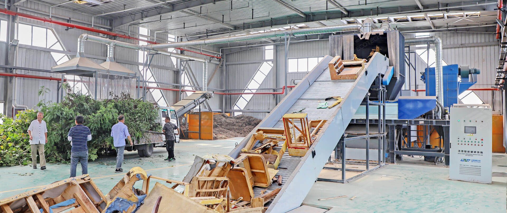 Large Waste Shredding and Disposal Project in Henan, China