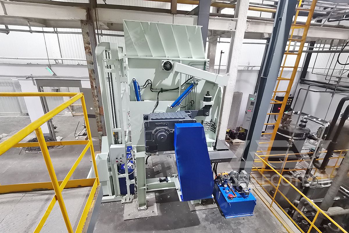 Single-shaft shredder Single-shaft shredder