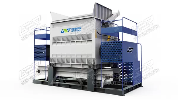 GSS series European version single shaft fine shredder GSS series European version single shaft fine shredder
