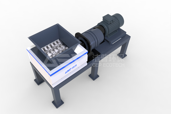 Double-shaft shredder