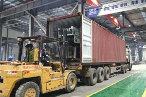 Good quality tire recycle machine is ready for delivery to South Asia