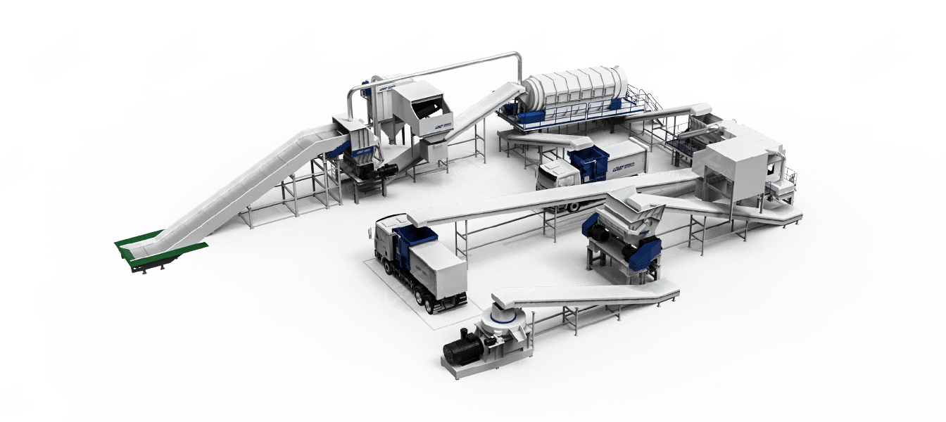 MSW to RDF/SRF Production Process
