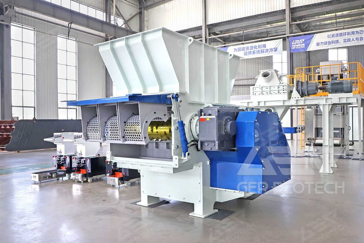 GSS Series Single Shaft Shredder GSS Series Single Shaft Shredder