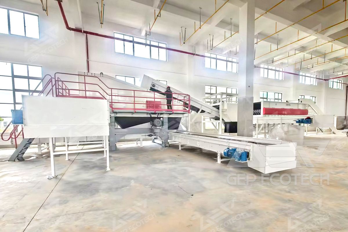 The Recyclable Sorting Line The Recyclable Sorting Line