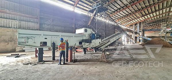 Biomass Power Plant Shredding Project in Southeast Asia Biomass Power Plant Shredding Project in Southeast Asia