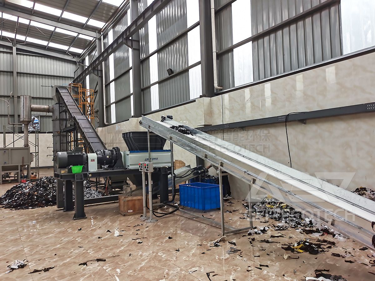 Textile Waste Shredding and RDF Project in Zhejiang