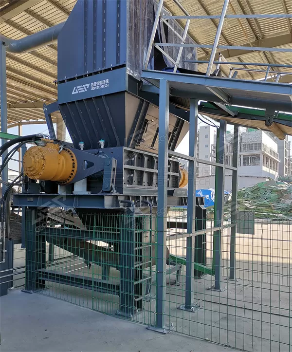 double-shaft shredder double-shaft shredder