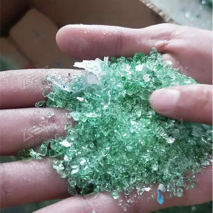 crushed glass crushed glass