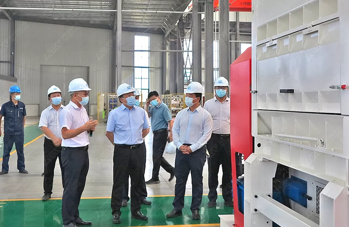 leaders visited GEP ECOTECH Base for research leaders visited GEP ECOTECH Base for research