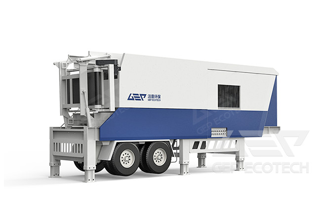 Mobile Shredding Plant