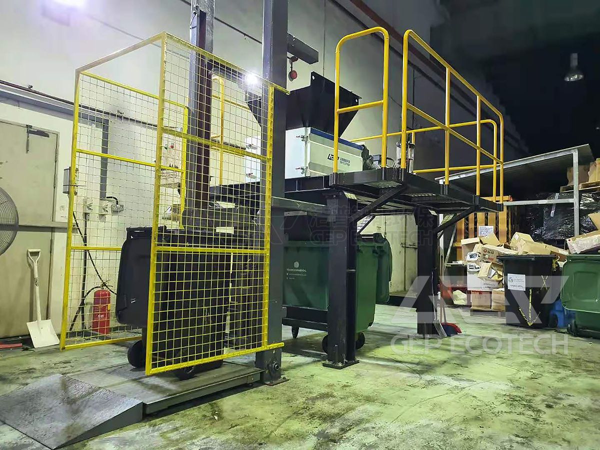 Dual Shaft Shredder for Medical Waste Dual Shaft Shredder for Medical Waste