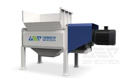 Double-Shaft Food Waste Shredder