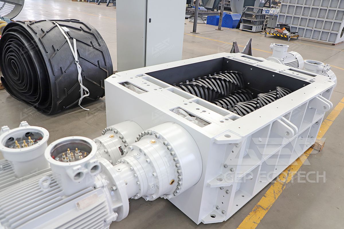 four shaft shredder four shaft shredder