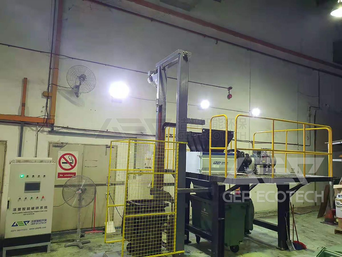 medical waste shredder medical waste shredder