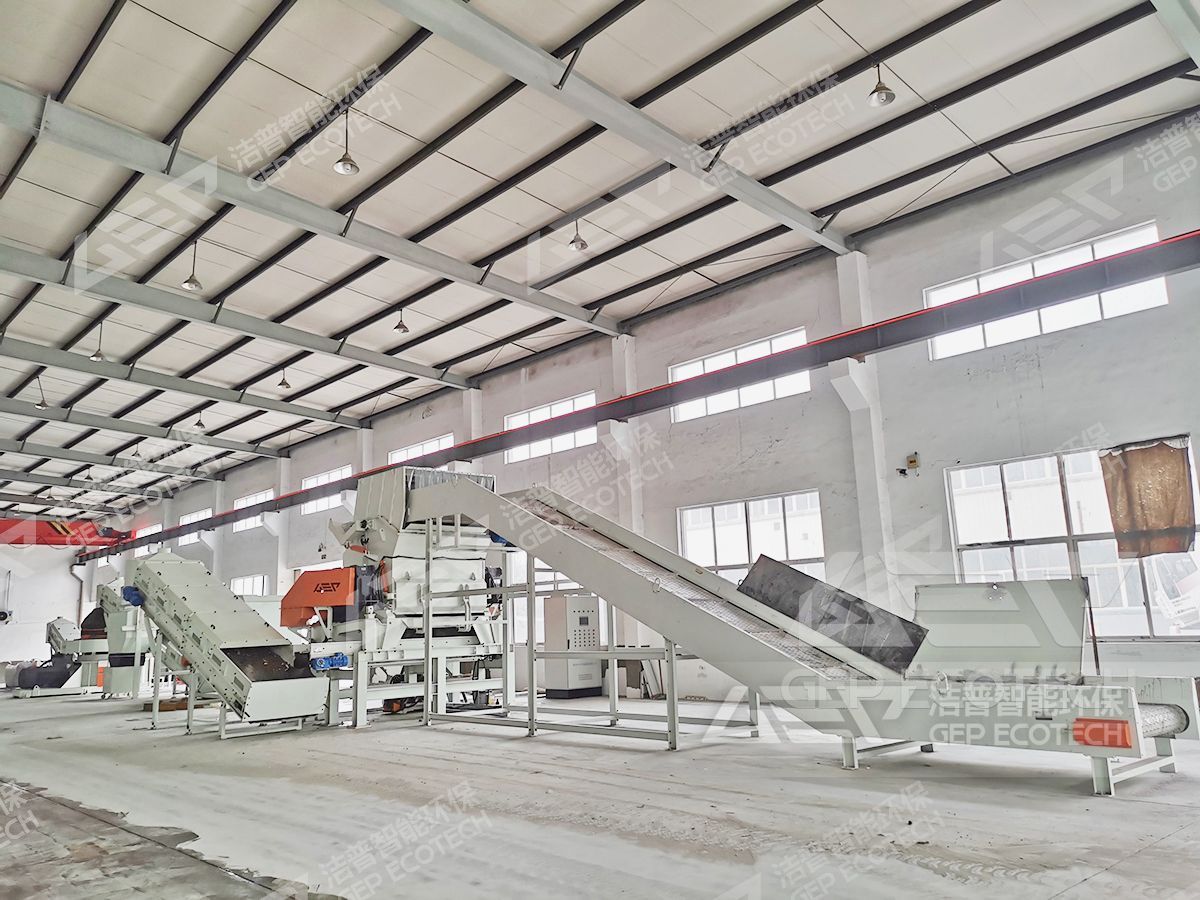 Industrial waste RDF production line Industrial waste RDF production line
