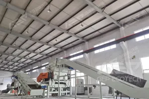 5 Ton per Hour Single Shaft Shredder for Industrial Waste to RDF Project