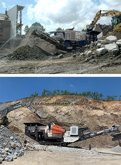 crawler type mobile crushing station crawler type mobile crushing station