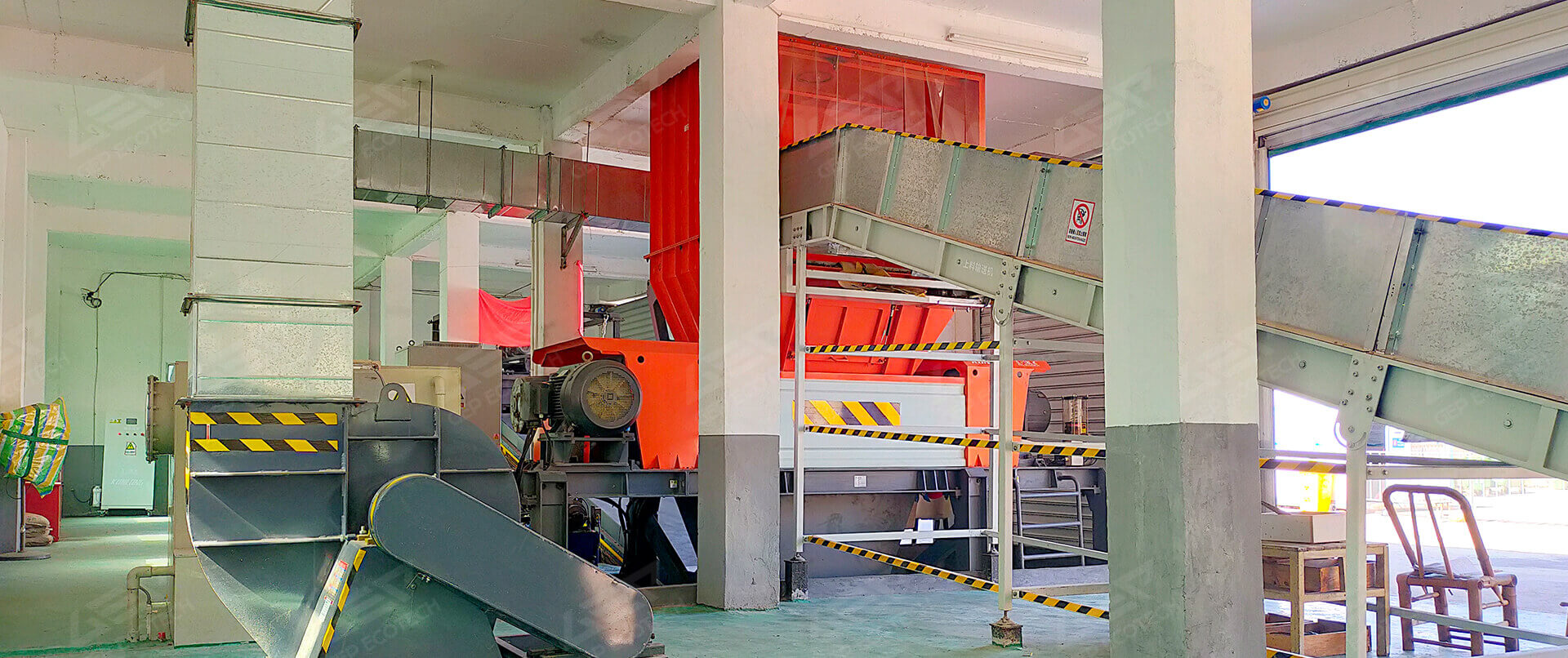 Bulky Waste Shredding and Recycling Project in Fujian, China
