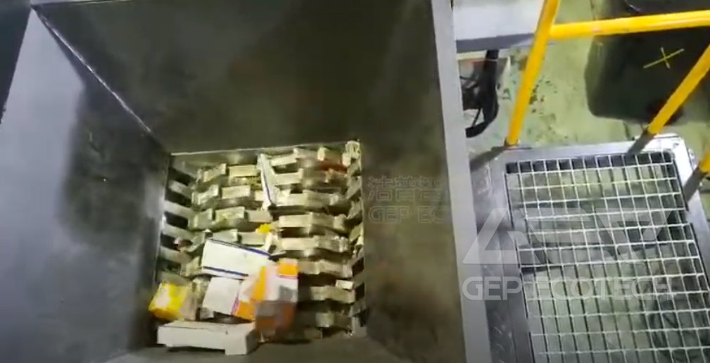 twin shaft medical waste shredder twin shaft medical waste shredder