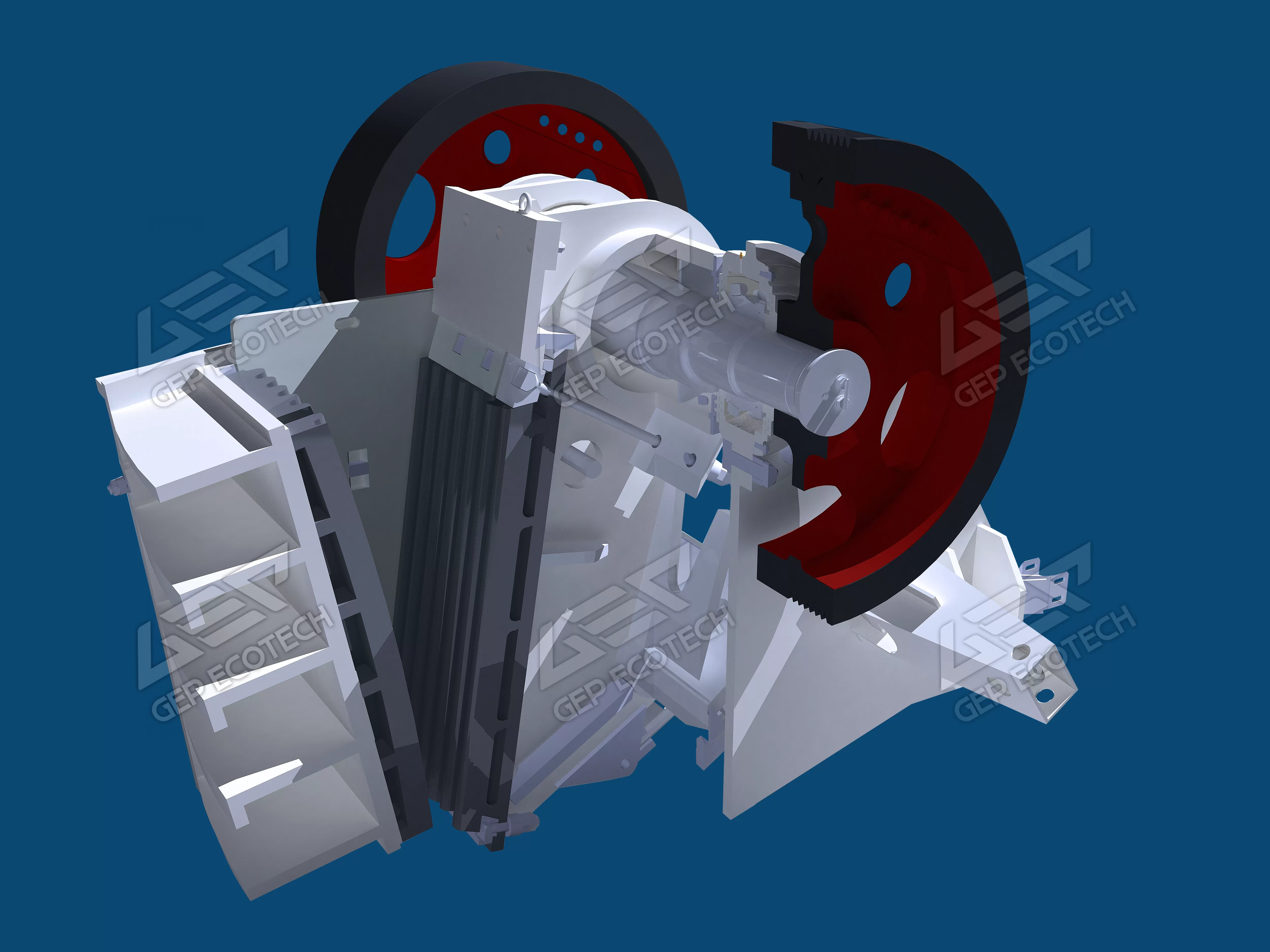 C&D Waste Jaw Crusher C&D Waste Jaw Crusher