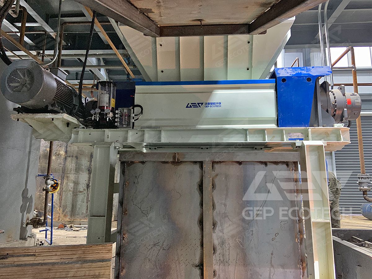 Two Shaft Poly Cotton Shredder Machine Two Shaft Poly Cotton Shredder Machine