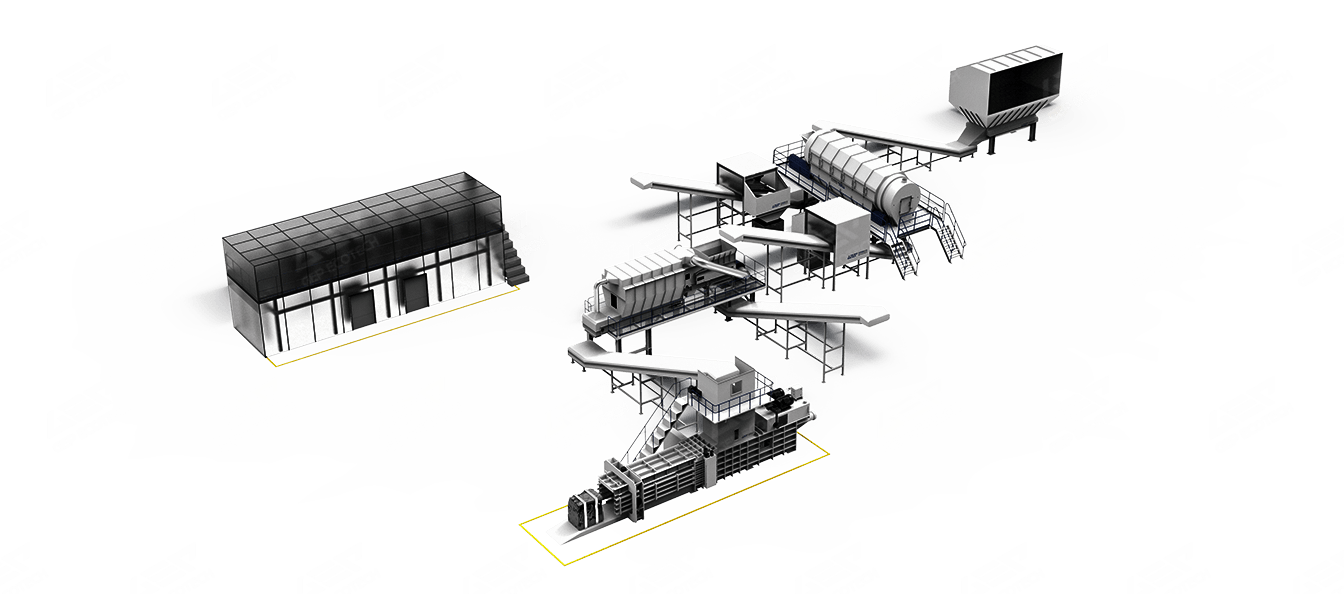 Landfill Waste Recycling Process