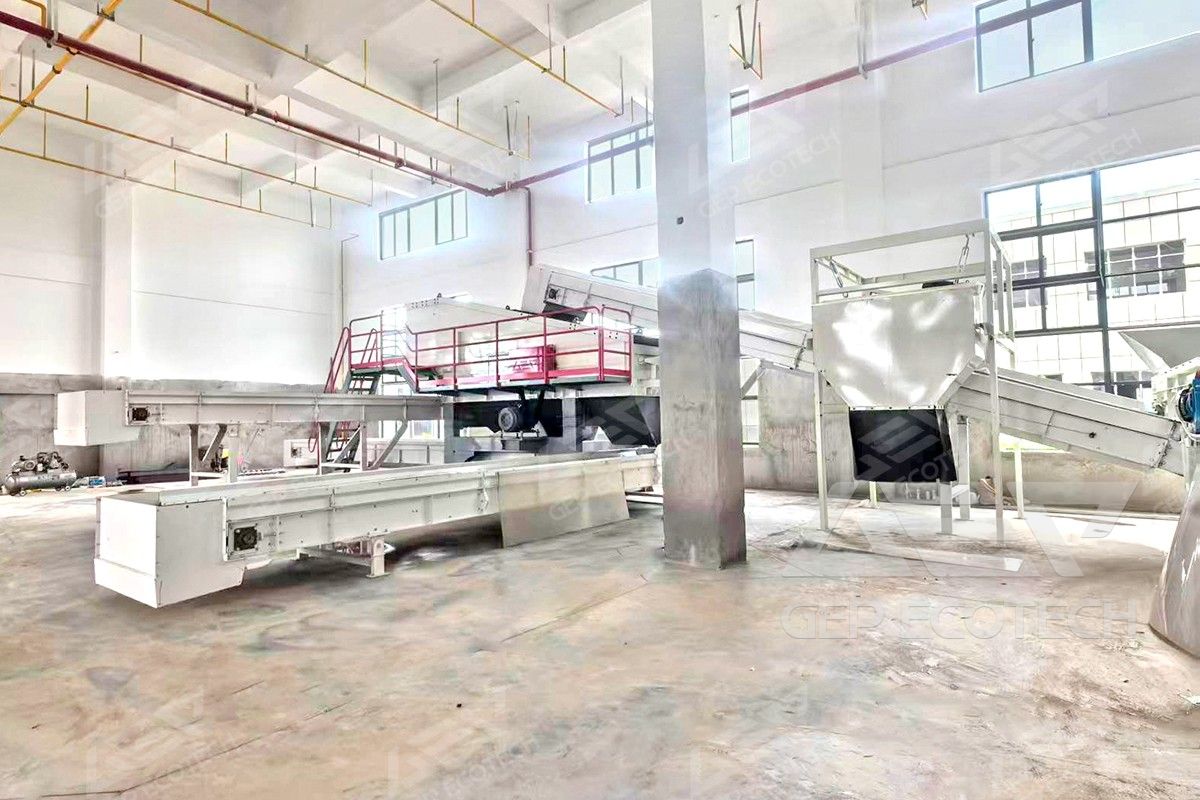 The Recyclable Sorting Line The Recyclable Sorting Line