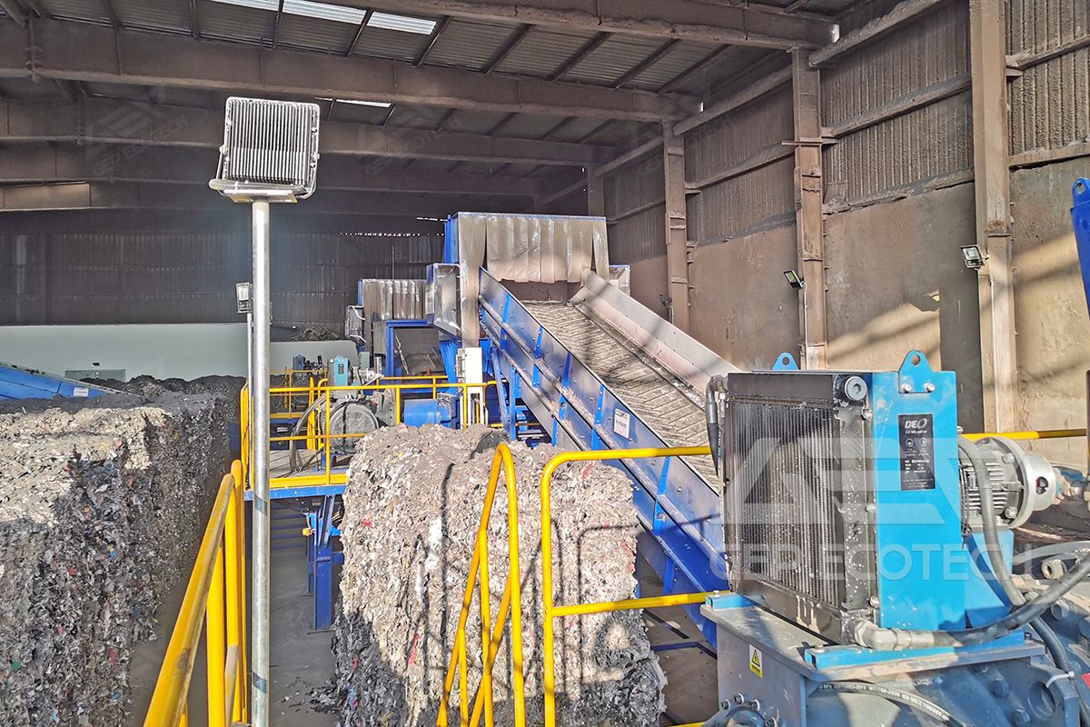 100,000 Tons/Year Textile Shredding and Baling Project 100,000 Tons/Year Textile Shredding and Baling Project