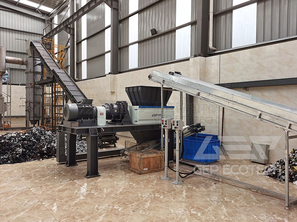 5-8 Ton/Day Textile Shredding and Recycling Project 5-8 Ton/Day Textile Shredding and Recycling Project