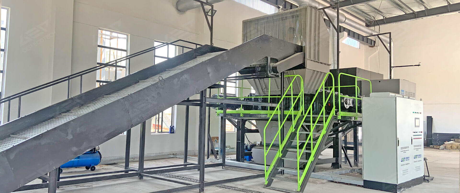 Bulky Waste and Garden Waste Disposal Production Line in Jiangxi, China