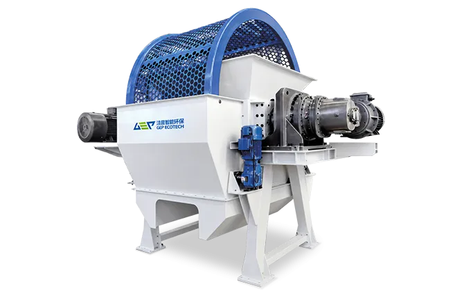 Double Shaft Tire Shredder