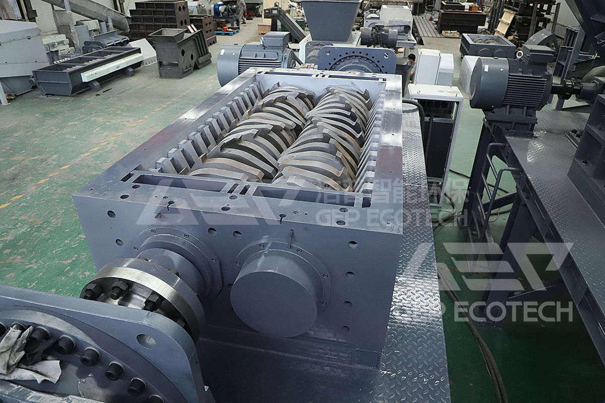 Rotary Shear Shredder Rotary Shear Shredder