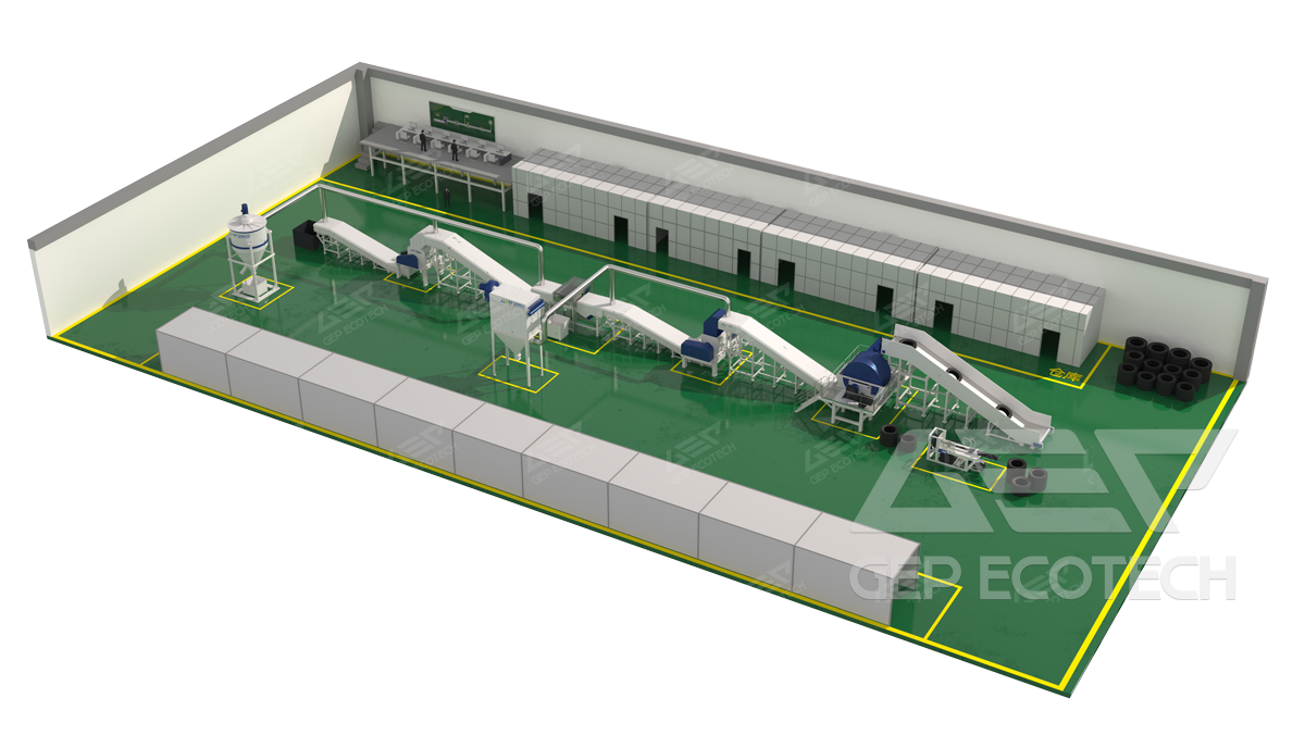 Waste Tyre Derived Fuel Preparation Technology Waste Tyre Derived Fuel Preparation Technology